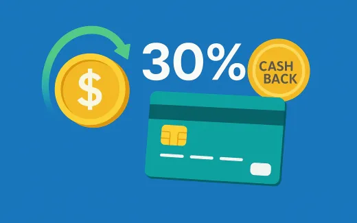 Кешбек 30% з будь якої покупки 