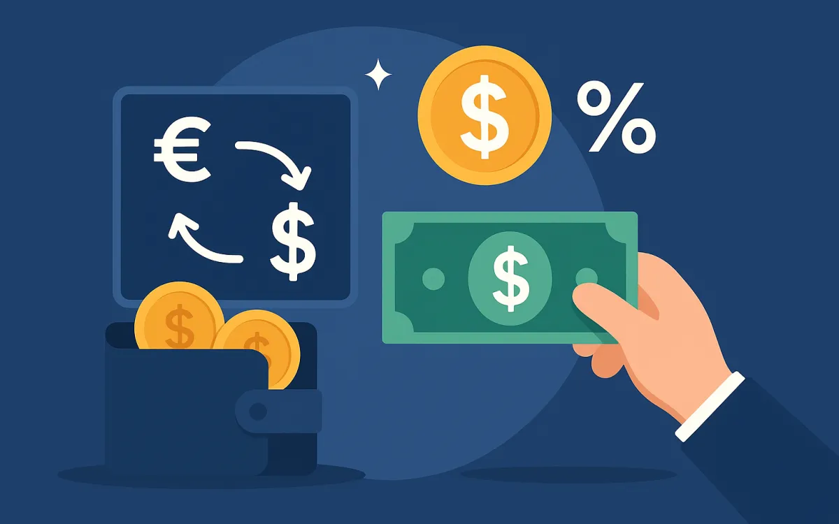 Кешбек за покупку іноземної валюти